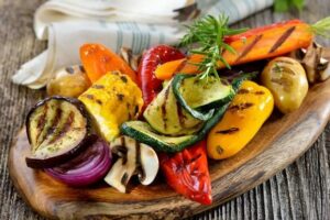 Овощи на гриле – отменный барбекю – гарнир на вашем столе!