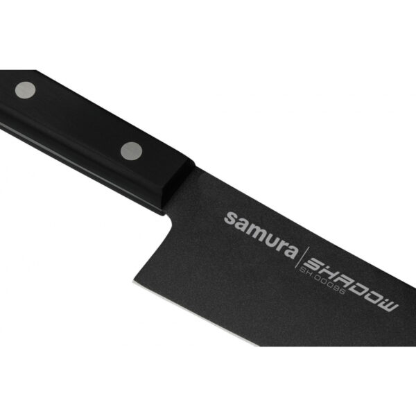 Нож Гранд Сантоку Samura Shadow с покрытием Black-coating 197мм — SH-0096/K