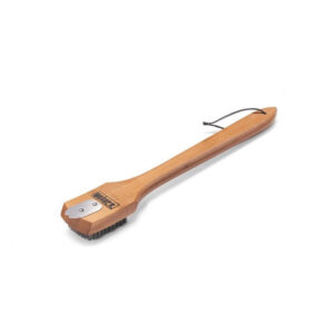 Щетка – скребок для гриля с бамбуковой ручкой Weber (46 см)