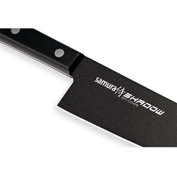 Кухонный шеф – нож «Samura Shadow» (black-coating покрытие – 208 мм, ABS пластик) - SH-0085/K