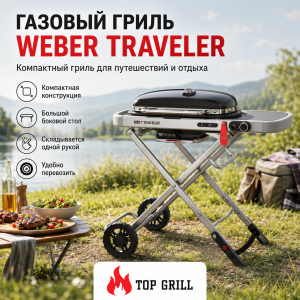 Газовый гриль Weber Traveler