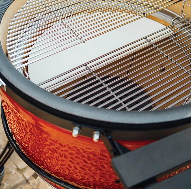 Kamado Joe Big Joe III Red Керамический гриль размер XL